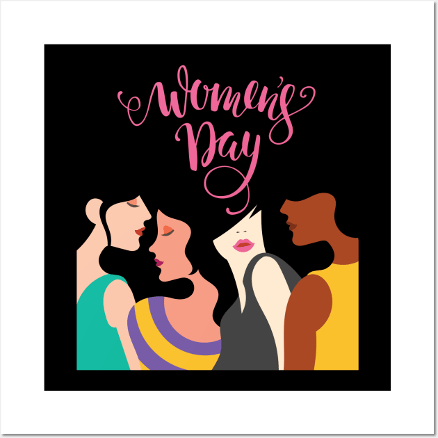 International Women's Day Shirt March 8 2020 Wall Art by grendelfly73